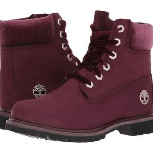 Maroon timberlands